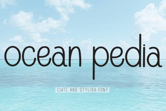 Bring Holiday Magic to Your Shop with Ocean Pedia Typeface