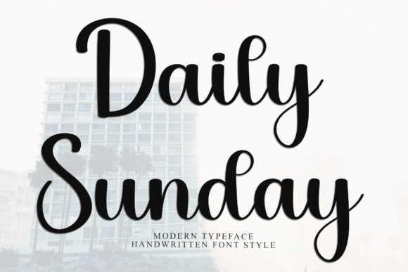 Daily Sunday: A Handwritten Font for Makers
