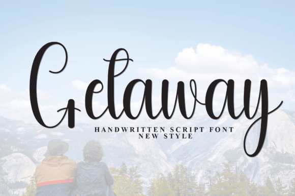 Getaway: A Modern Script Font for Editorial Design