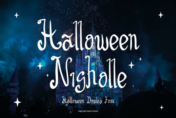 Halloween Nigholle: A Whimsical Typeface for Campaigns