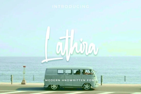 Lathira Font Review: A Breezy Script for Modern Branding