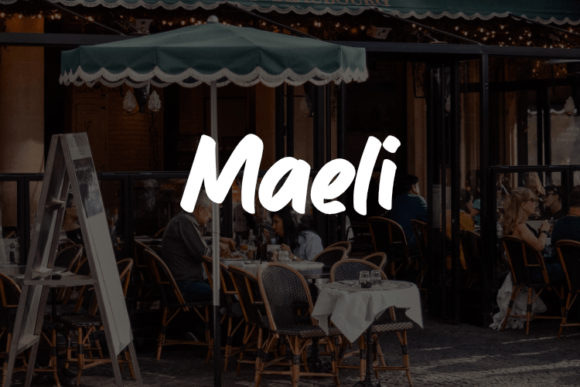 Maeli: A Versatile Script Font for Modern Web Design