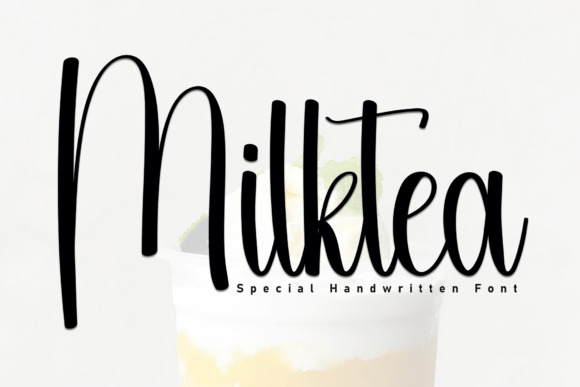 Milktea: A Stylish Script Font for Modern Web Design