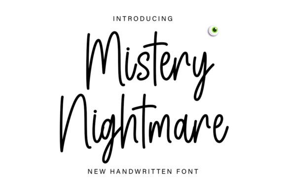 Mistery Nightmare: A Designer's Take on Dark Script Typography