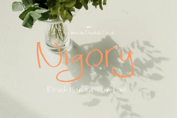 Nigory Regular: The Perfect Handwritten Font for Crafters