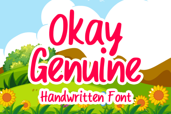 Okay Genuine: A Lively Typeface for Digital Branding