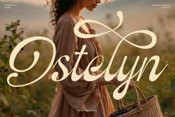 Ostelyn Regular: The Script Font for Scroll-Stopping Brand Content