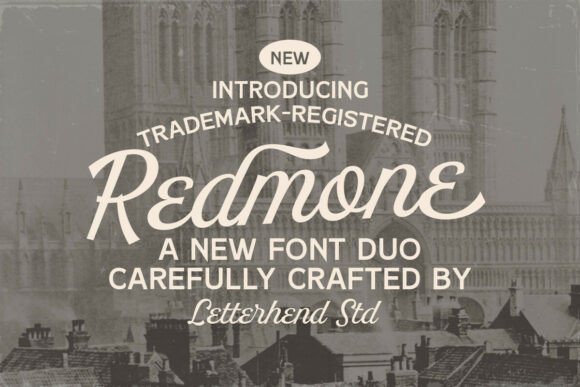 Redmone: A Bold Script for Modern Brand Identity