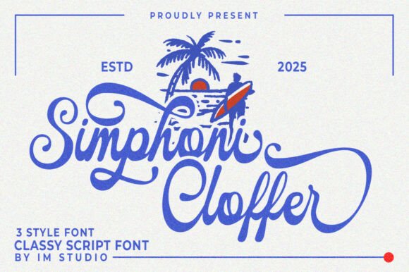 Simphoni Cloffer: A Timeless Script Font for Modern Web Design