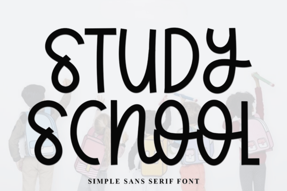 Study School Font: A Playful Typeface for Modern Web Design