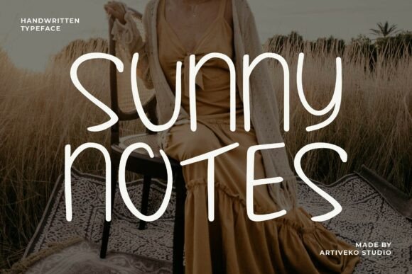 Sunnynotes Regular: The Handwritten Font for Clear Campaigns