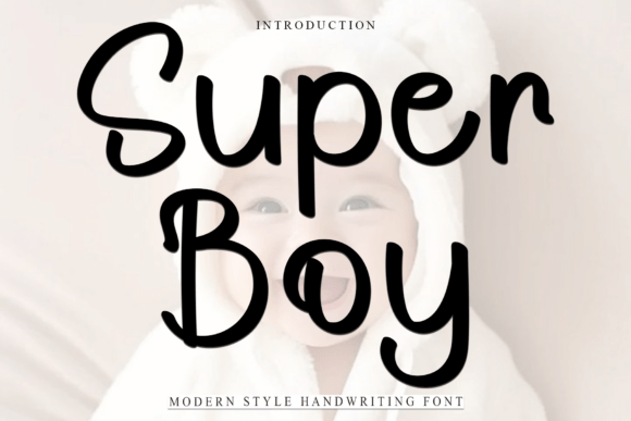 Super Boy: A Festive Typeface for Holiday Web Design