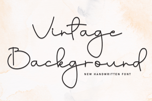 Vintage Background: A Graceful Script for Modern Web Design